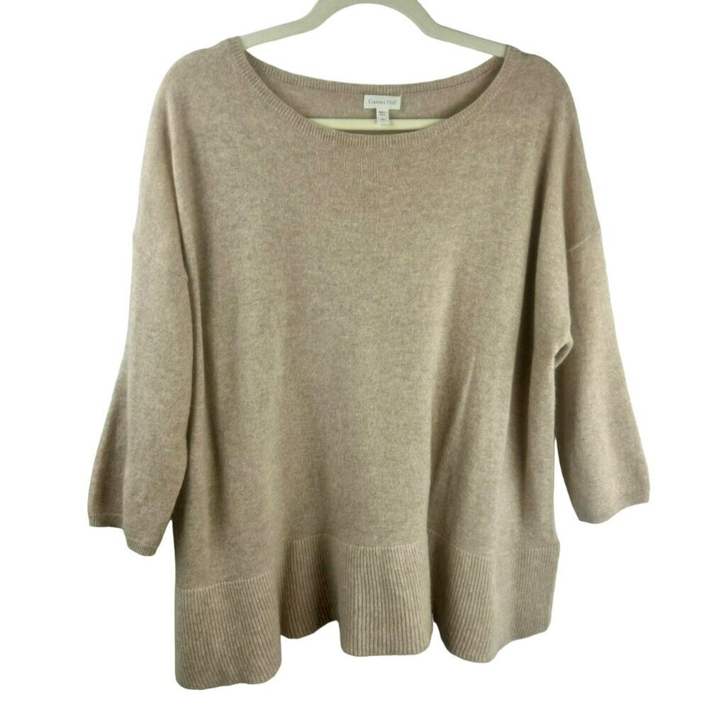 Garnet Hill Women's Sweater in Beige